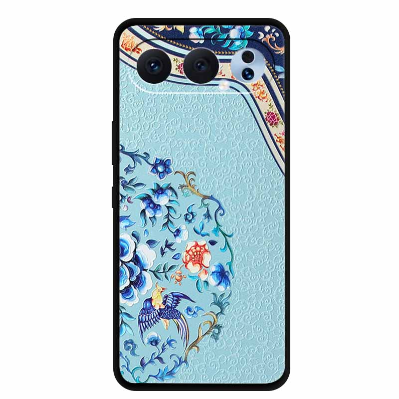 6.55" For Honor 500 Pro 5G Case 3D Emboss Flowers Black Silicone Soft Phone Cases For Honor 500 Pro 2025 Back Cover Shell Fundas