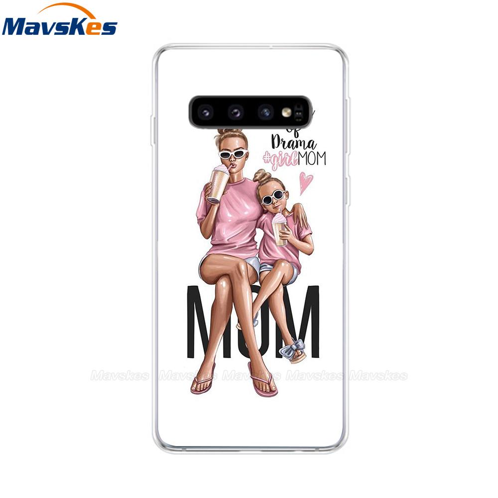 Новейший чехол из ТПУ с принтом для Samsung Galaxy S10 S10 + чехол для телефона Samsung S10 Plus S10e, задняя крышка, бампер Fundas Coque