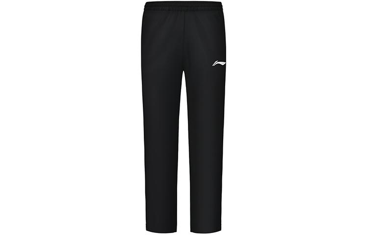 Li Ning Спортивные брюки мужские черные средние AYKSB19-1