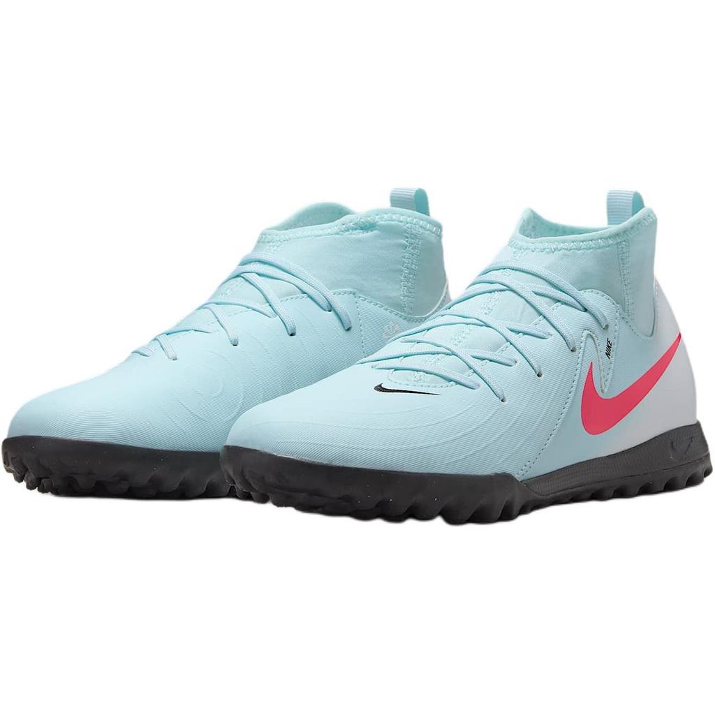Nike Детские кроссовки Phantom Luna 2 Academy TF GS Mad Energy Pack Бирюзовый Мятный Офф-Нуар FJ2610-300