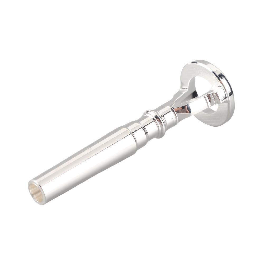 Brass Mouthpiece Trainer Silver Trumpet Mouthpieces Durable Brass Accessories  For Brass Players
