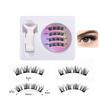 Reusable Non-glue False Eyelashes 3D Manga Lashes Long Lasting Magnetic Eyelash Kit  Novice