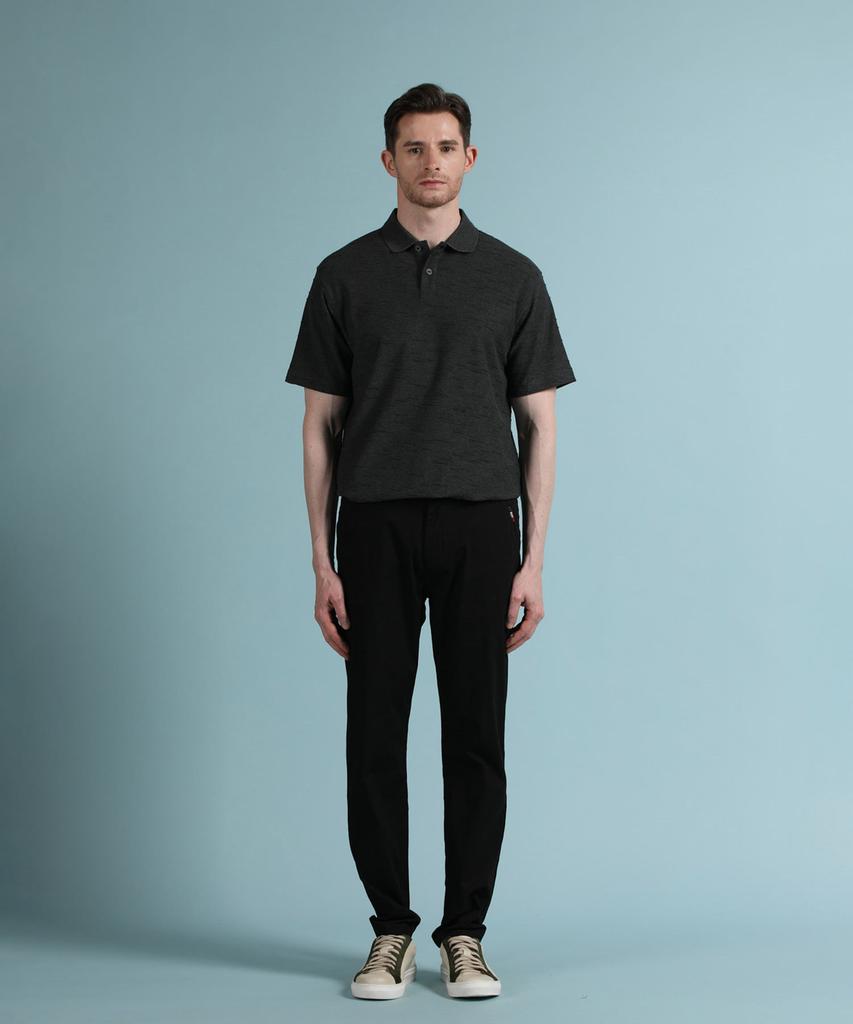 PANICALE Black Drawstring Cotton Pants