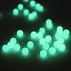 100Pcs/lot OD 4mm Blue/Green/BLue Green Luminous Quartz Ball