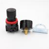 1PCS 1/4 "Air Compressor Filter Water Oil Separator Regulator AR2000 Air Treatment Can Be Used with PC/PT Series Hose Connectors