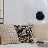 Italian Light Luxury Pillow Cushion Lumbar Pillow Back Pillow Model Room Hotel High-end Pillow Case Home Soft Decoration