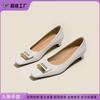 Yuanlitong Spring New European and American Style Light Luxury High Heels Women Wear High-end Comfortable Soft-soled Fashion Shoes