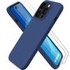 Protective Case - E.F.CONNECTION - iPhone 15 Pro Max - Slim - Shockproof - Navy Blue