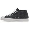 Jack Purcell Comfortable Lace-up Mid-top Canvas Shoes Unisex Black