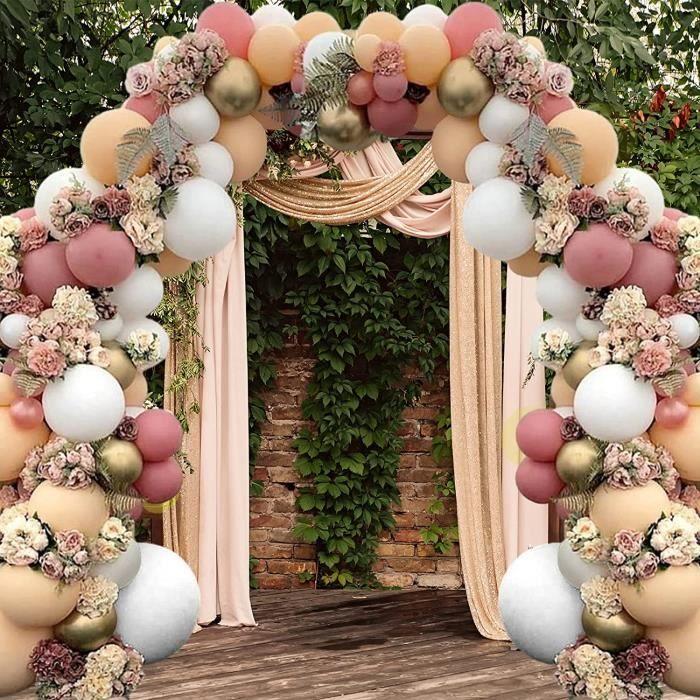 Guirlande de Ballons - Non spécifié - 105pcs - Latex - Décoration Fête - Or Rose Beige