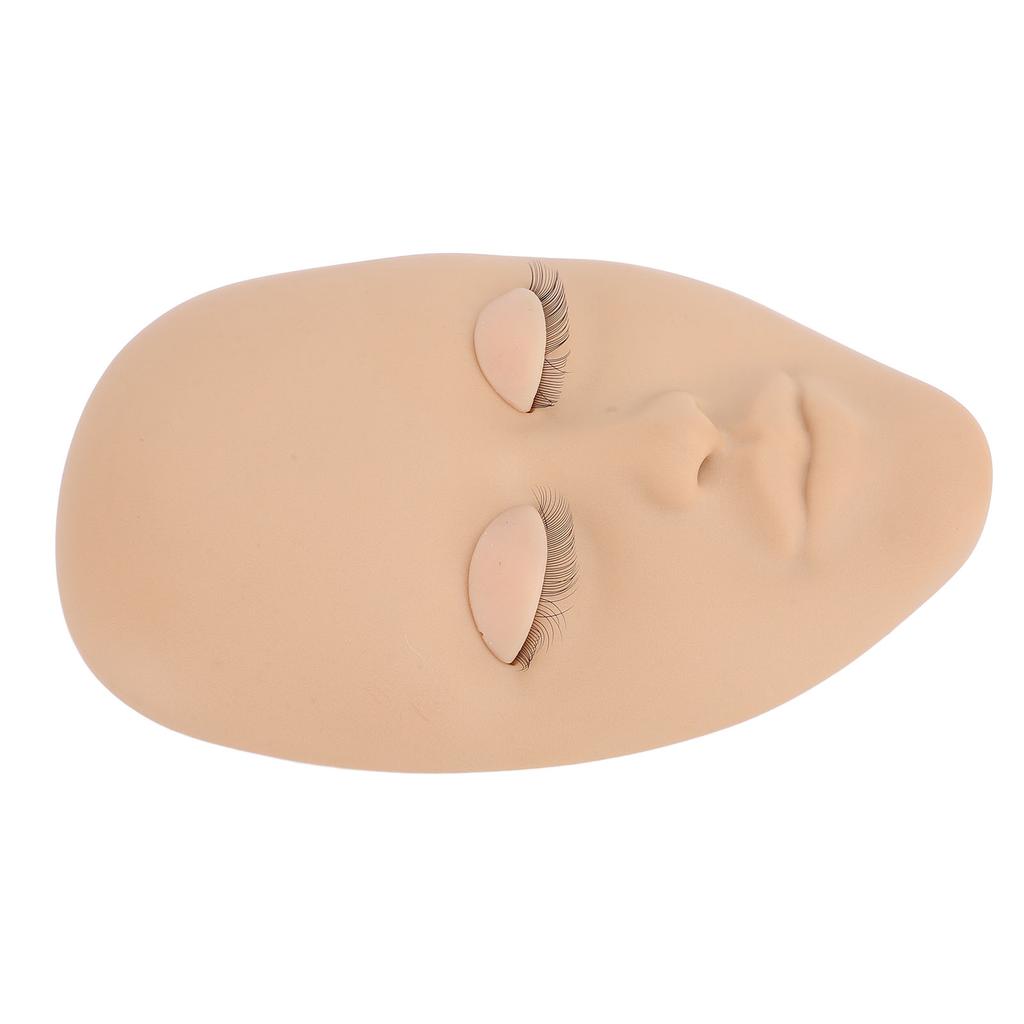 Манекен для наращивания ресниц, силиконовый, со съемным веком, многофункциональный, для практики макияжа