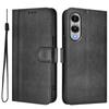 For Samsung Galaxy S25 Edge Cases Wallet Stand Retro Texture Leather Phone Cover with Lanyard