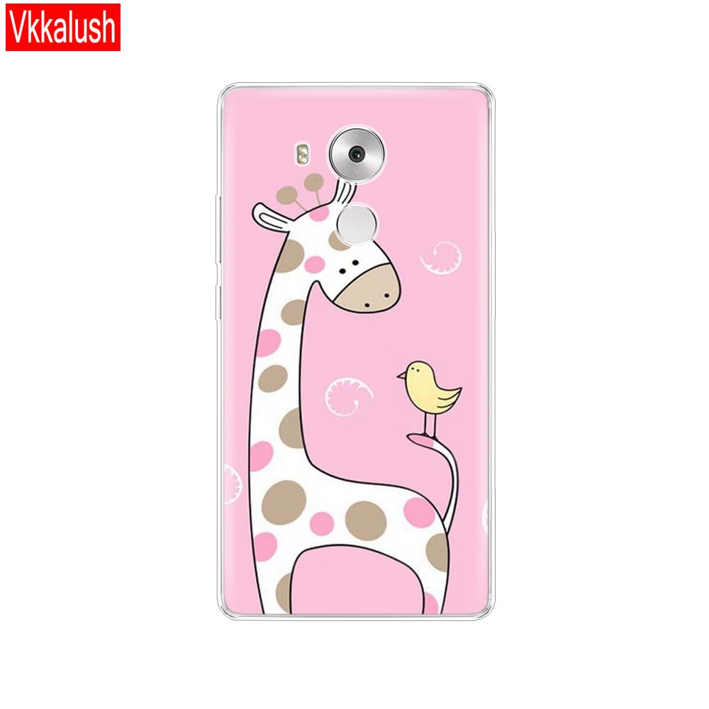 Чехол для Huawei Mate 8 Чехол Huawei Mate8 Чехол Cartoon Soft задняя крышка Mate 8 Coque Funda Skin противоударный чехол