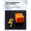 Motorized Brass Ball Valve Electric 2-Way/3-Way DN15-DN20 12V 24V 220V HVAC Fan Coil Solar PTFE IP65 Actuator