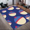 Stan South Park Flannel Printed Carpet, Home Sofa Decoration for Living Room & Bedroom, Non‑Slip Play Flannel Floor Mat for Game Room