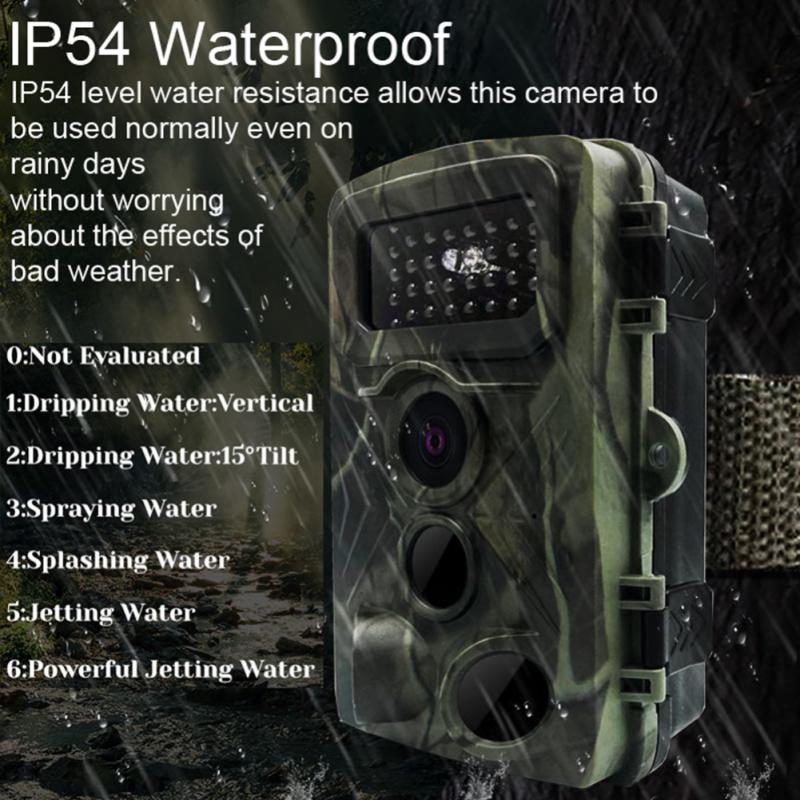 Pr3000 Night Po Trail Камера Охотничья камера Многофункциональная видеосъемка IP54 Водонепроницаемый 32MP Открытый 1080p