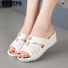 Women Sandals and Wedges Slippers Summer Thick-soled Slippers Women's Platform Fashion High-heeled Shoes