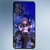 Чехол для телефона Madoka M-Mahou Shoujo для Samsung S25, S24, S21, S22, S23, S30, Ultra, S20, Plus, Fe, Lite, Note, 10, 9, 5G Черный