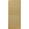 Stickers - Gold - Stars - 1 Pc - Mixed - Adult