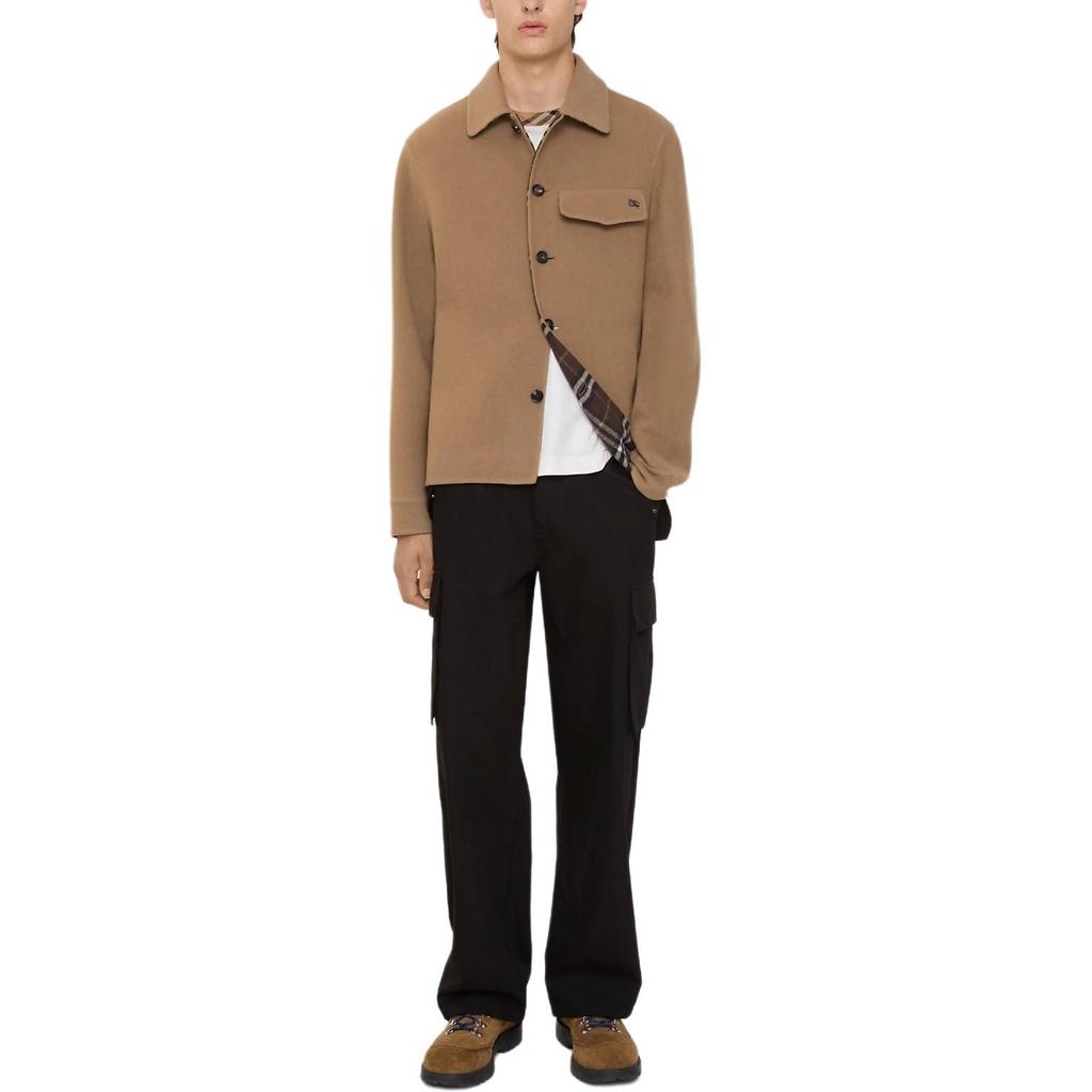 Burberry Ekd Plaque Buttoned Overshirt 81135311