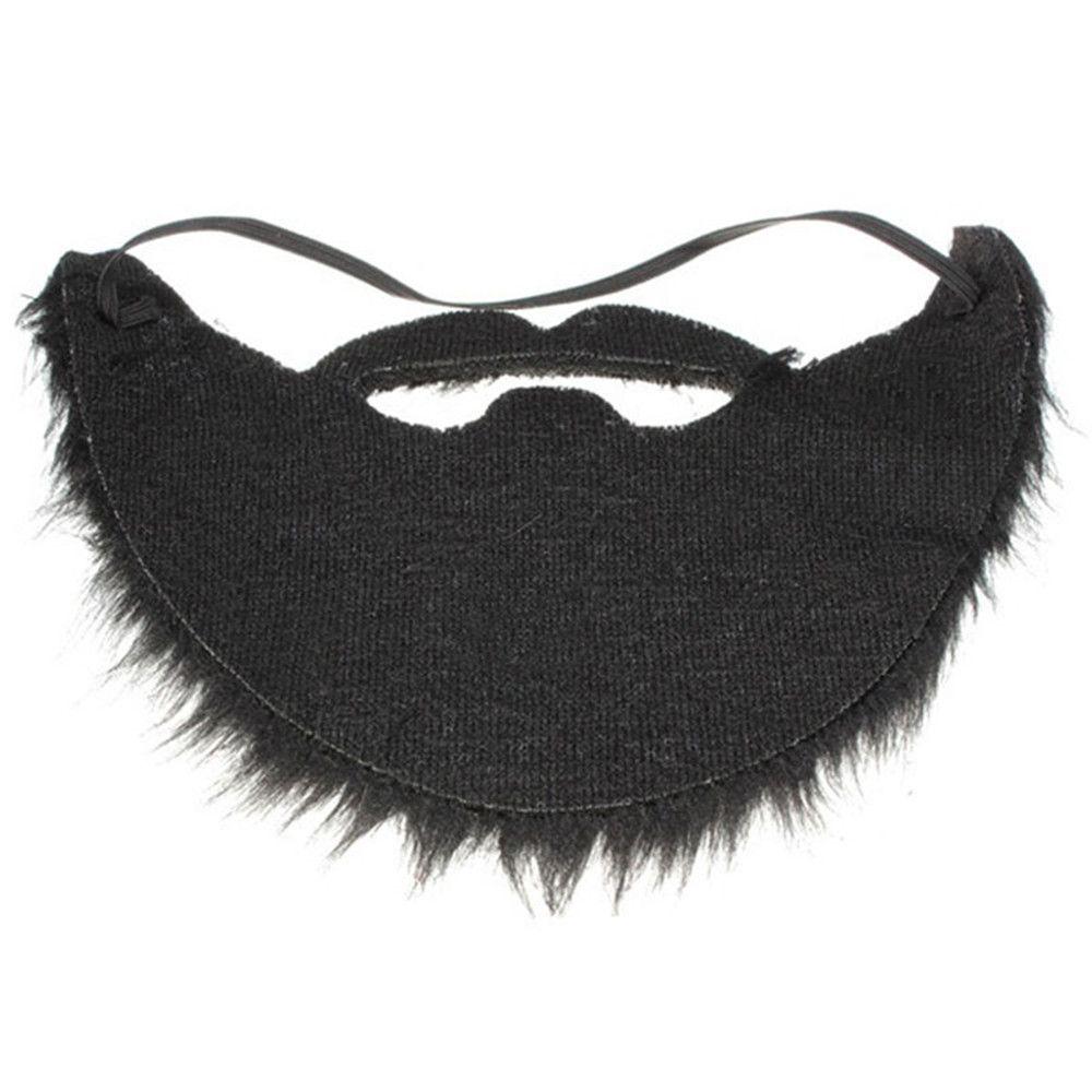 Prom Props Halloween Costume Facial Hair Moustache Wig Fancy Dress Fake Beard