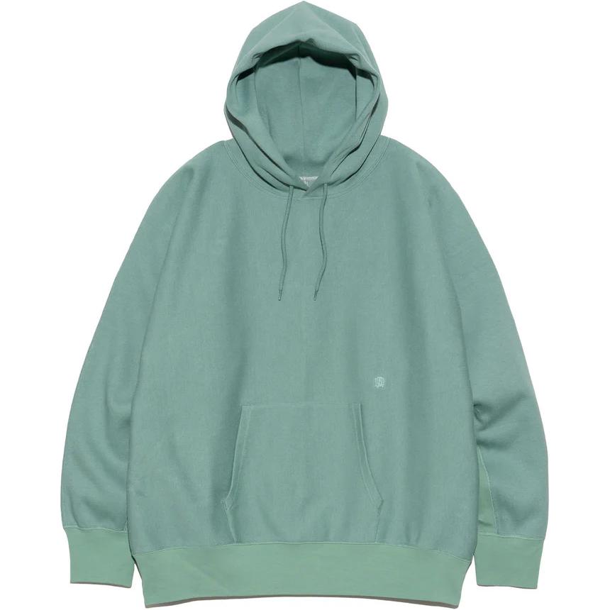 Nanamica SS25 Sweatshirt Unisex Coral Green S25SH012U-CG