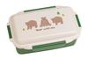 OSK Lunch Box Bear Light Pink 650ml (with dividers) PCD-650