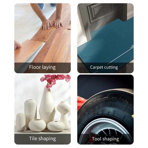 Buerjia Profile Scribing Ruler for Skirting Board Contour Gauge Measuring Shape Gauge Joinery Woodworking Tool, Durable