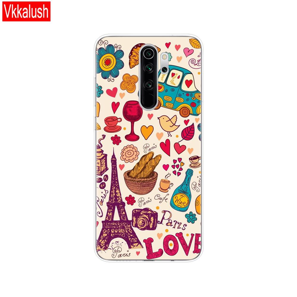 Чехол для Xiaomi Redmi Note 8T, силиконовый чехол из мягкого ТПУ для xiaomi Redmi Note 8, чехол Fundas Coque Redmi Note 8 PRO, чехол