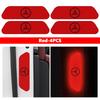 4pcs Reflective Car Accessories Door Sticker Safety Tape Inside Auto Accessories For Benz AMG Exclusive A C E R V Class CLA CLS XT3