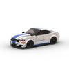 Восьмигранный Спортивный Автомобиль M Ford Mustang Мелкие Строительные Блоки Совместимый с Детскими DIY Игрушками Сборная Модель Автомобиля