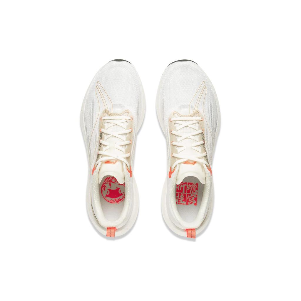 Li Ning Super Light 21 Нескользящие, Износостойкие, Дышащие Низкие Беговые Кроссовки Женские Белые ARBU002-49