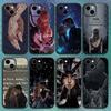 Чехол для телефона Acotar A Court of Mist and Fury Для iPhone 12 13 14 15 16 17 Pro Max Plus Классический черный мягкий чехол