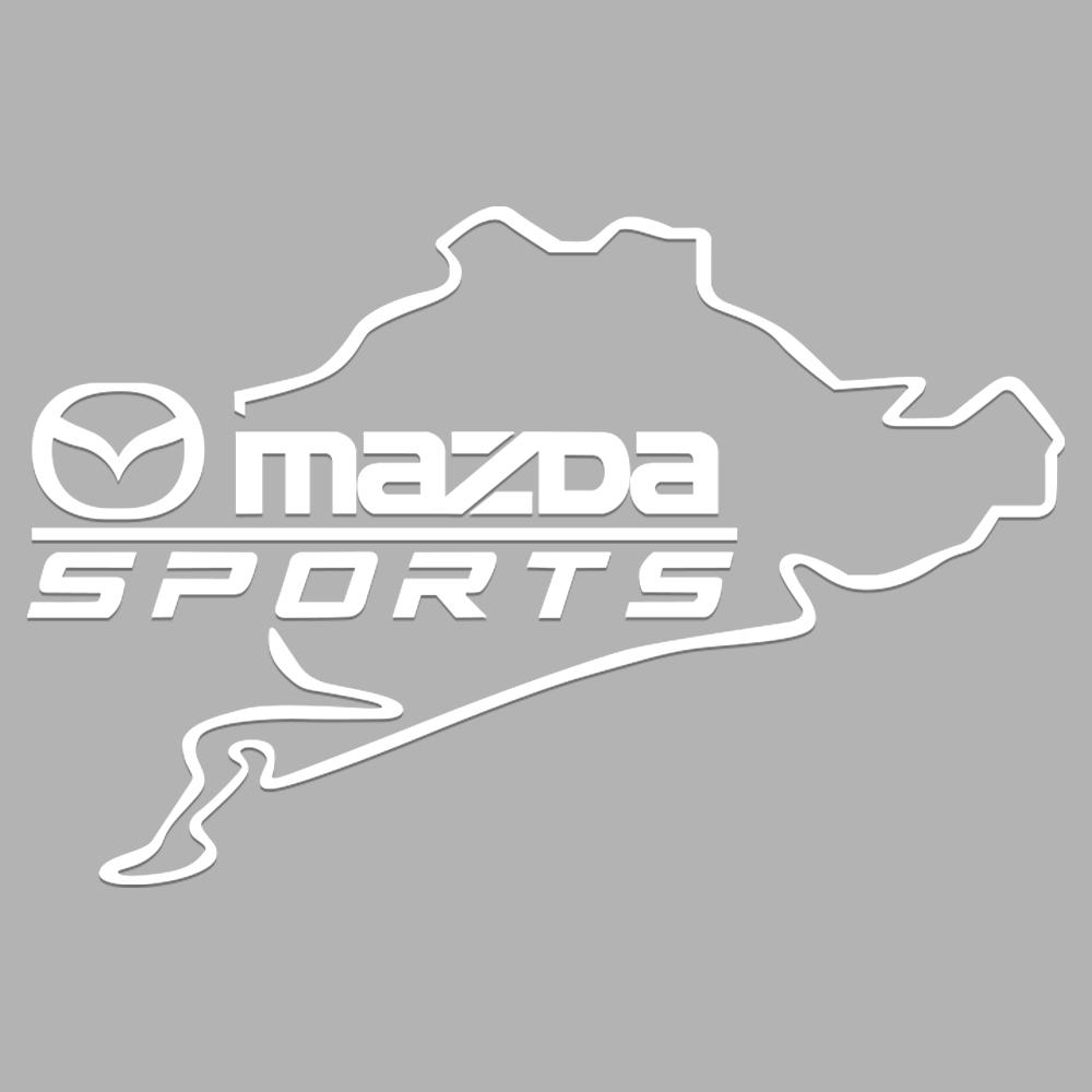 1Pcs Car Styling PVC Vinyl Body Fuel Tank Cap Badge Decoration Sticker For Mazda 2 3 5 6 Axela CX-5 CX-3 CX-9 Atenza Demio RX7 bv6