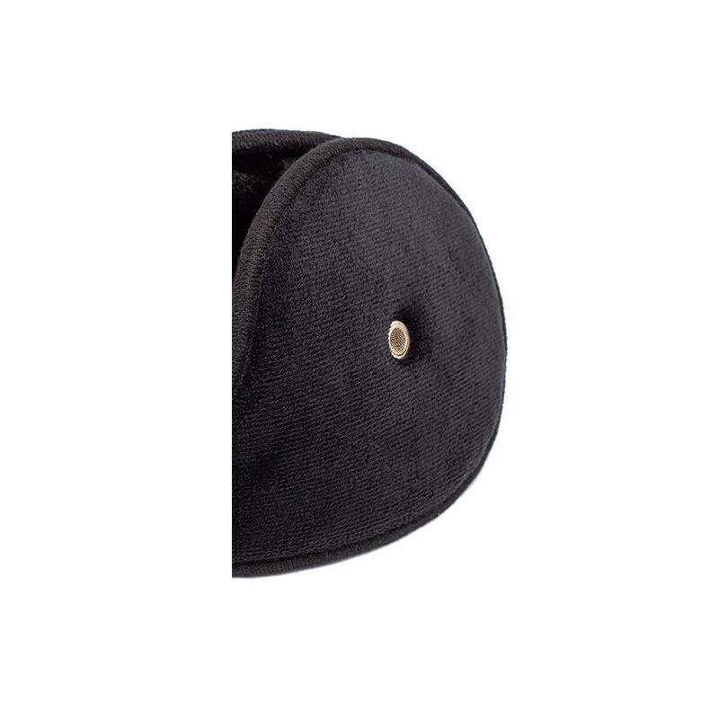 Мужские зимние плюшевые наушники-грелки