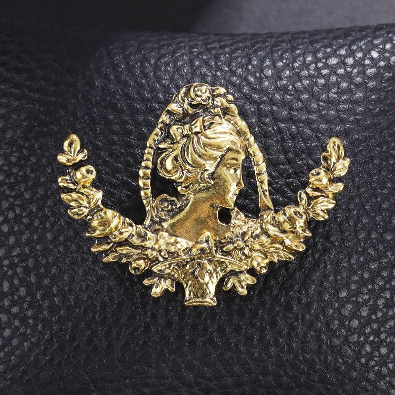 Retro Style Tiger Chinese Dragon Angel Brooch Badge