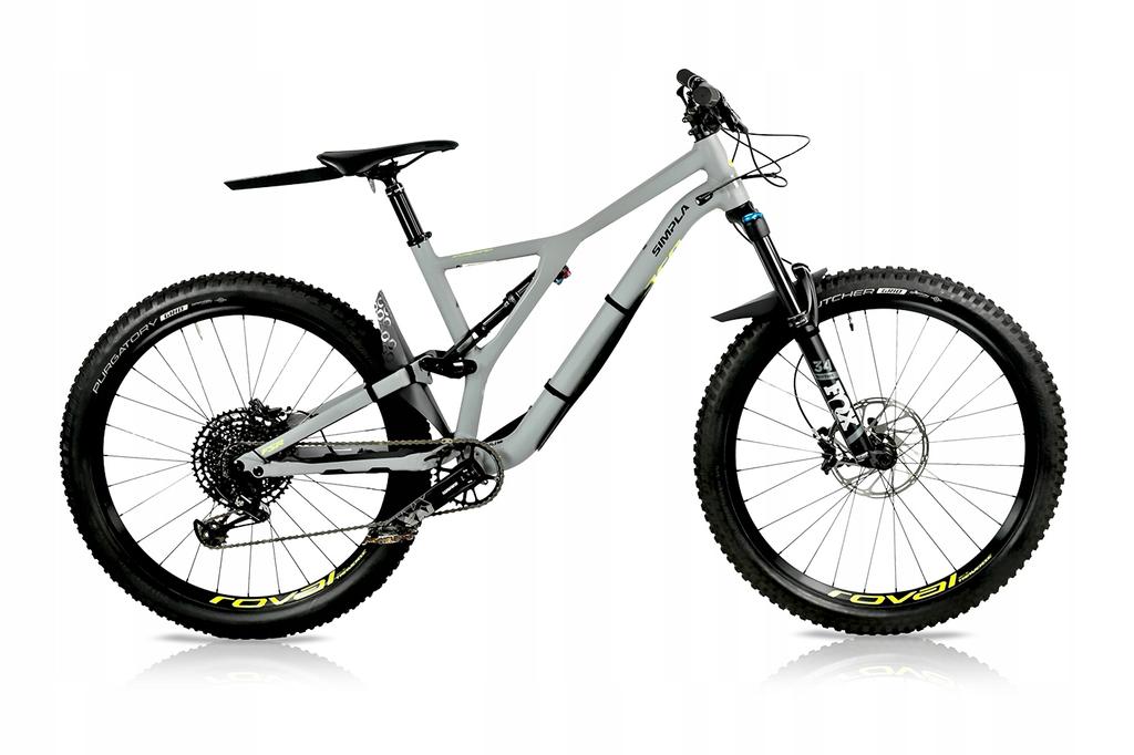 Simpla Iq Enduro Rear Bicycle Fender Lightweight