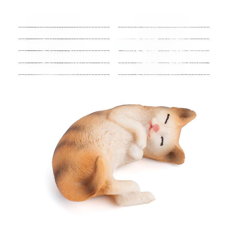 Детский набор игрушек «Черно-белый котенок» — китайские сельские украшения в виде кошечки