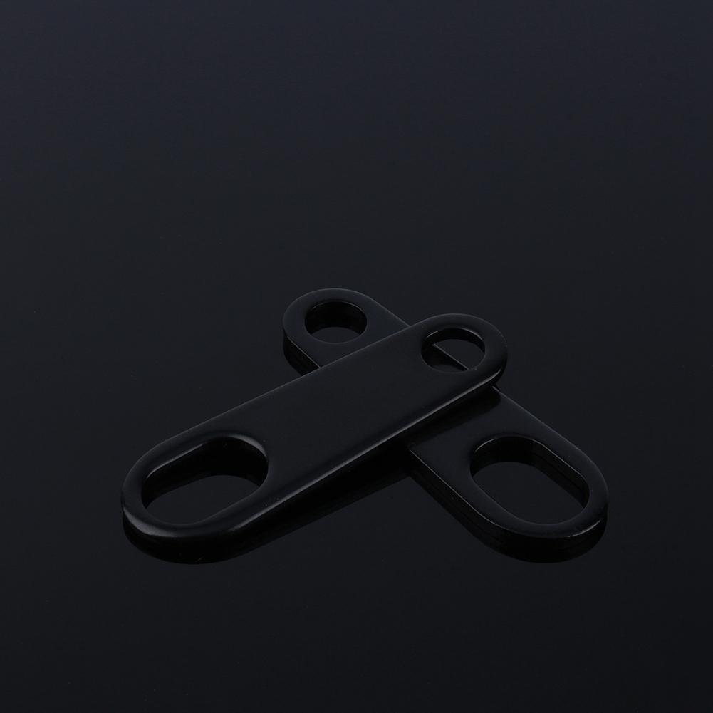 2X черные противотуманные фары с амортизаторами для мотоцикла Custom Bobber