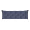 VidaXL Подушка для садовой скамьи, Подушка для сиденья, Подушка для садовой мебели для патио, гостиной, улицы, интерьера, синяя 378980
