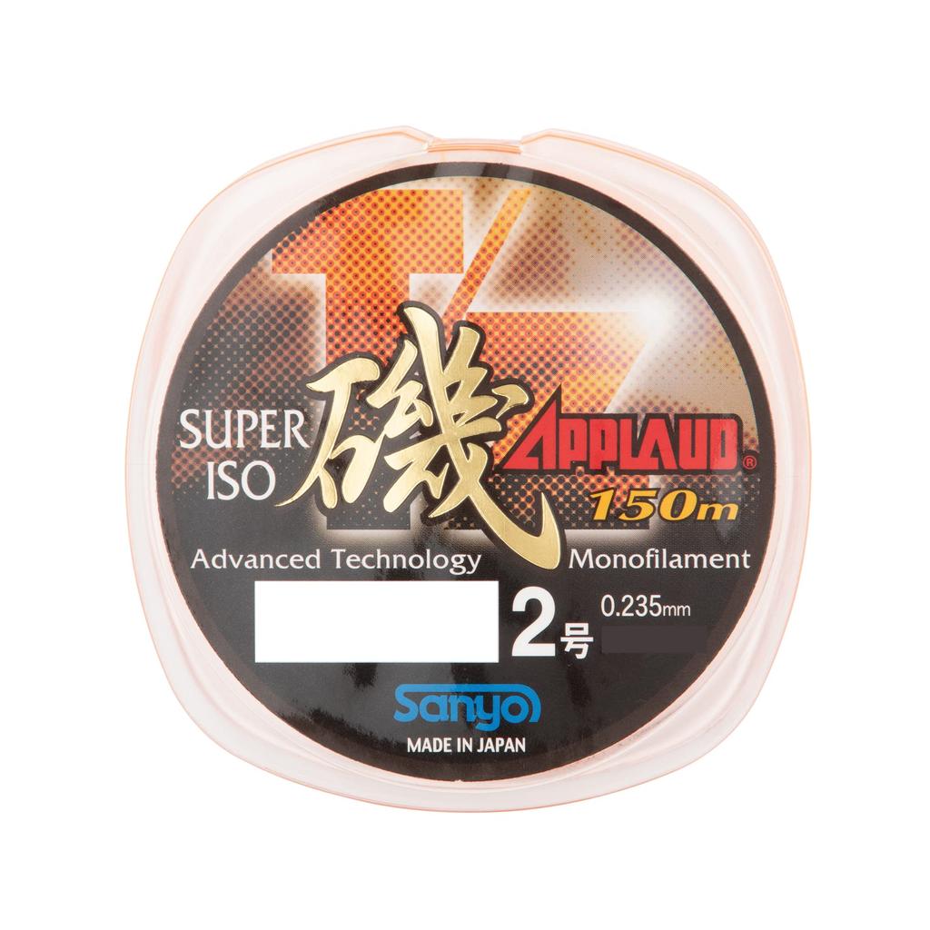 Леска нейлоновая SANYO Nylon Appload Super Iso 150m 3 Sight Orange T/Z No.