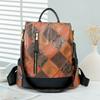 Contrast Color Backpack Women Large Capacity Travel Backpack