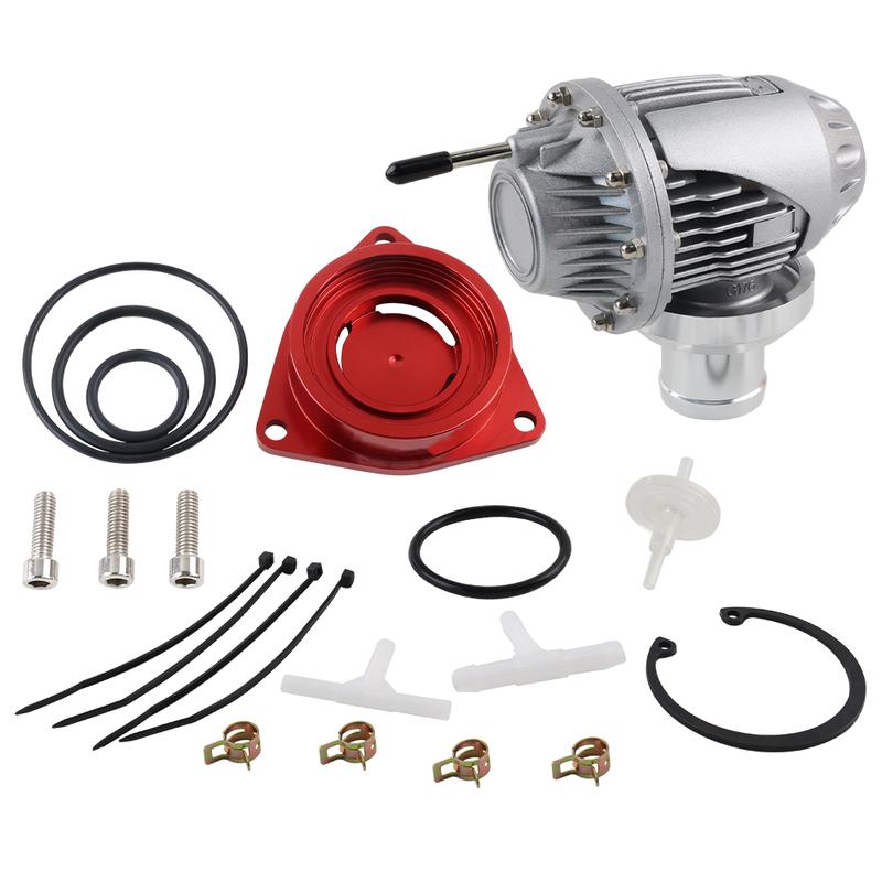 Racing Car Blow Off Valve SSQV BOV W/ Adapter Red For Honda Civic 1.5L Turbo 10th Gen 2016+
