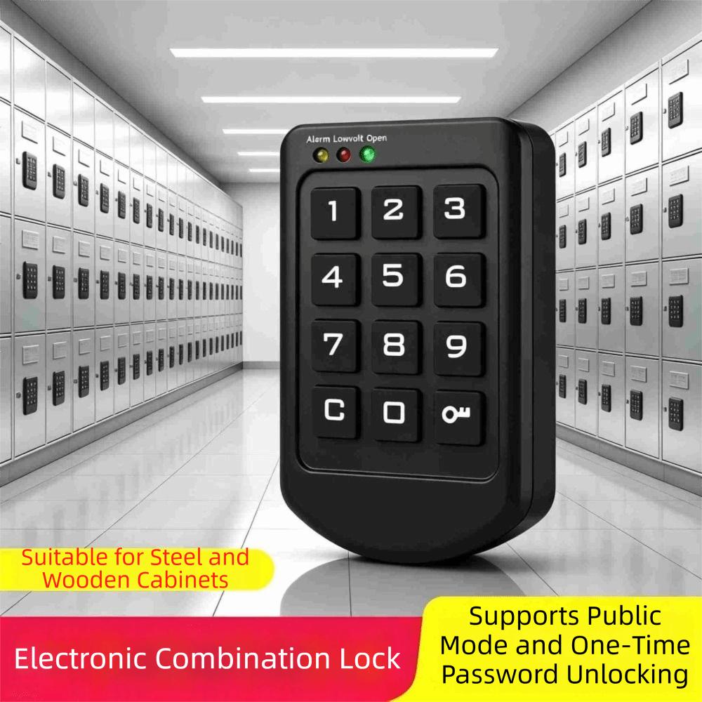 Low Power Touch Keypad Lock Keyless Multi-function Cabinet Lock Locker Storage
