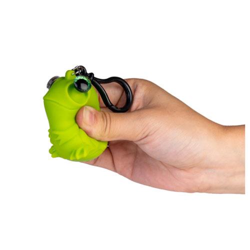 Clip-on Eye Popping Keychain (Frog)