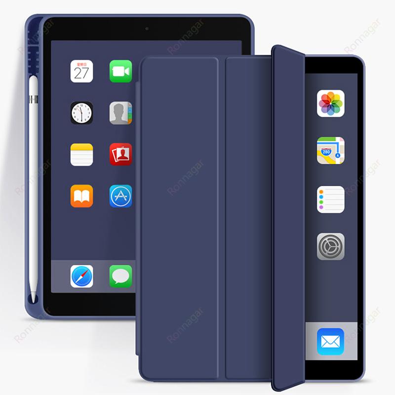 Case for iPad A19 12th 2026 11th A16 2025 9th/8th/7th 10.2 inch with Pencil Holder iPad  Air11 M2 M3 M4 M5 Pro11 10.5 Air4/5/6/7/8 9.7