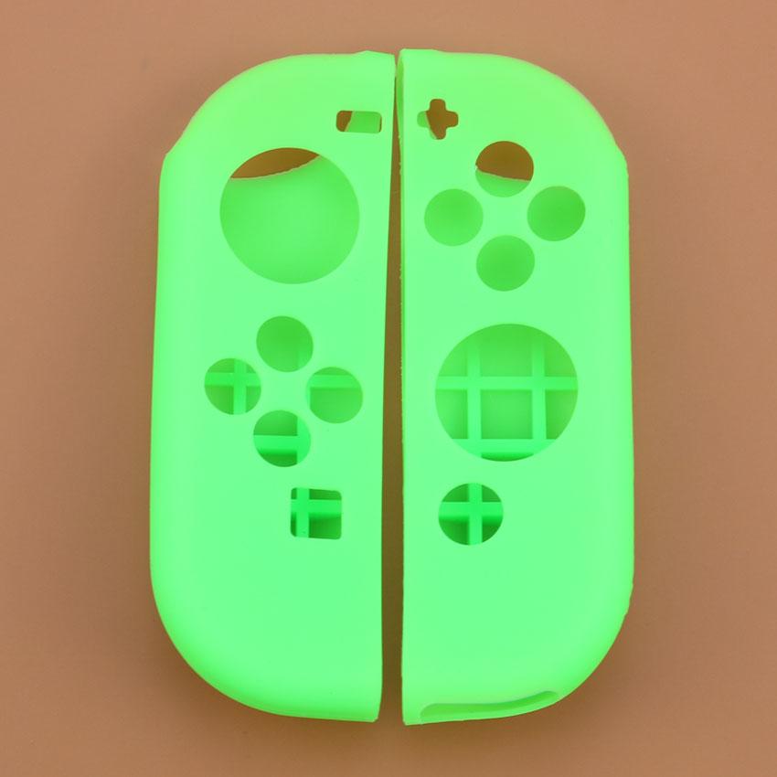 JCD 1Set Left Right Soft Silicone Rubber Grip Gel Guard L R Controller Gamepad Sleeve Case Cover For Switch Joy-Con Joycon NS