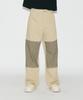 F8KE CHEMICAL CLUB Dark Cosmic Latte Denim Jeans Yellow