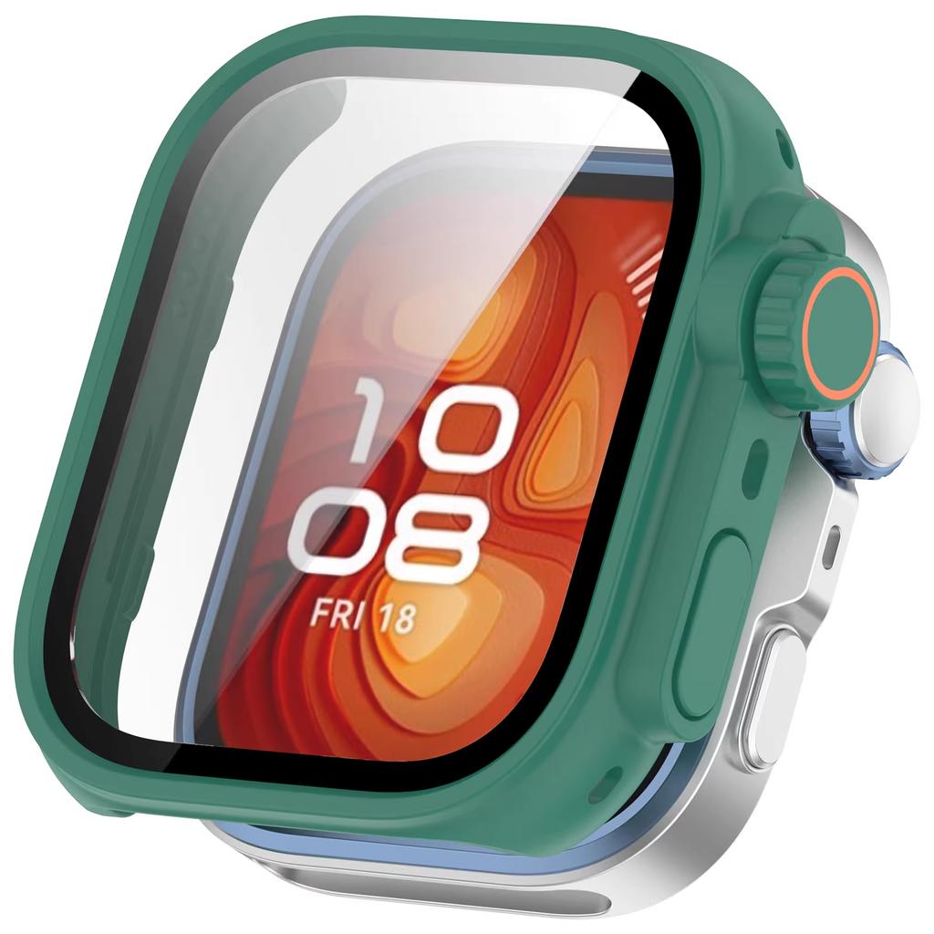 Чехол для Huawei Watch Fit 4 Pro Защитное стекло для экрана Закаленное стекло PC Бампер Рамка Сменить на Ультра Чехол для huawei watch fit 4Pro