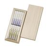Shibayama Two-Type Incense (Famous Shibayama and Special Selection Shibayama) Paulownia Box, Short Size, 10 Pieces Per Box